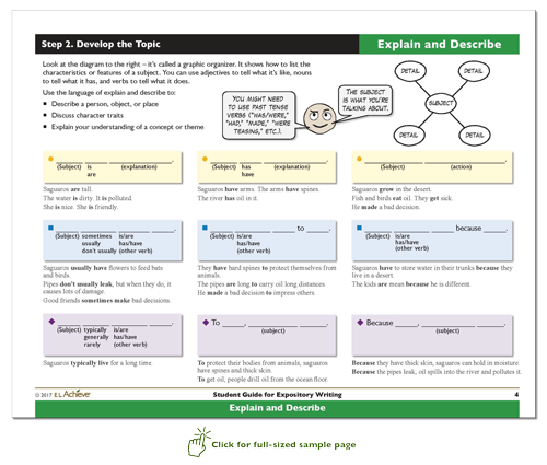 st guide expository writing P4 72